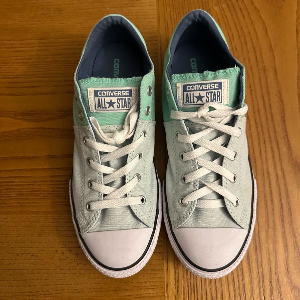 CONVERSE All Star UNISEX Sneakers 6Y Two Tone Green NEW